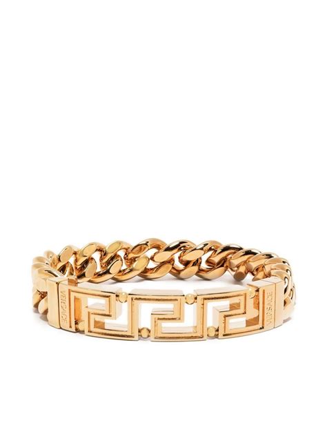 Greca Chain Bracelet Gold 